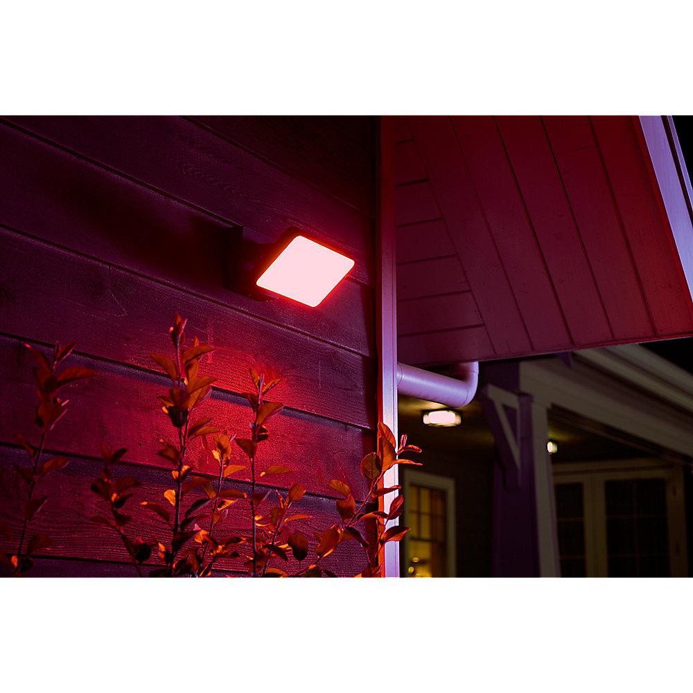 Philips Hue White & Color Amb. Discover LED Flutlicht, Schwarz, 2300lm