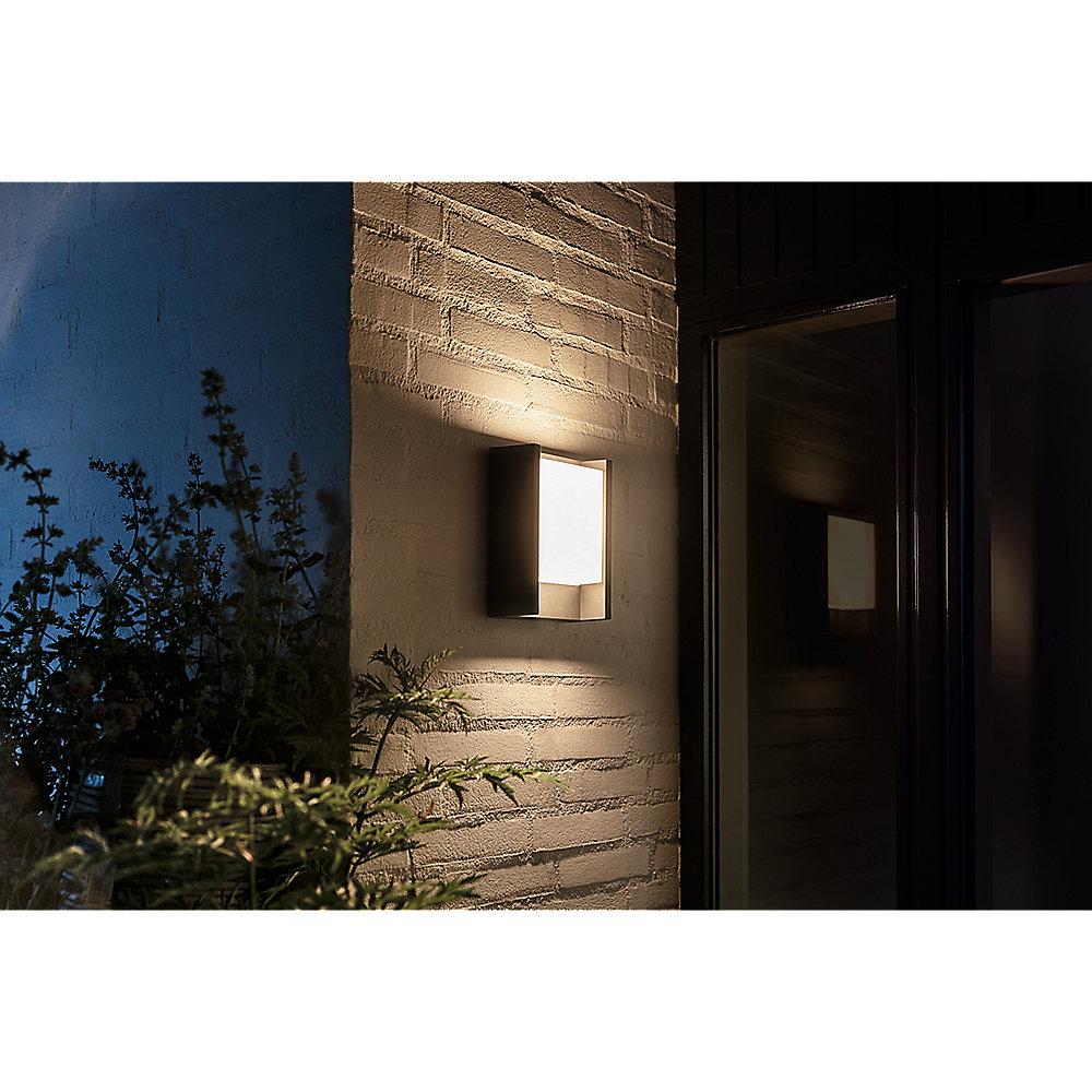 Philips Hue White Fuzo LED Wandleuchte länglich, Schwarz, 1150lm