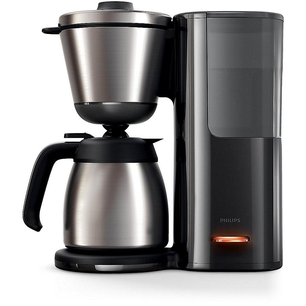 Philips Intense HD7697/90 Kaffeemaschine mit Thermokanne, Edelstahl schwarz