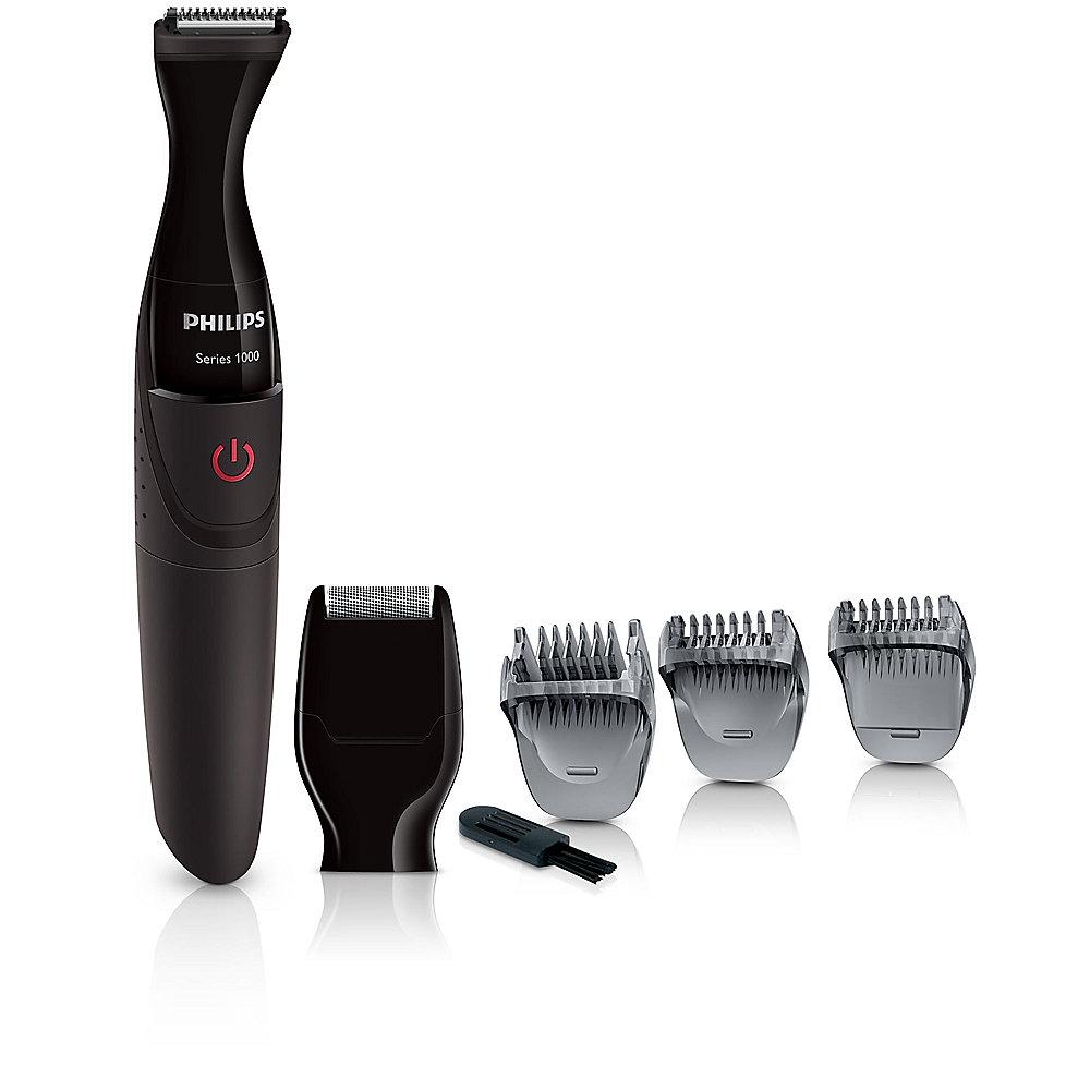 Philips MG1100/16 Series 1000 Multigroom Bartstyler schwarz