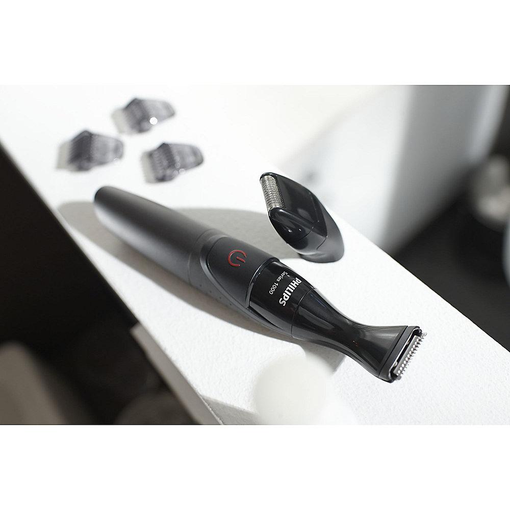 Philips MG1100/16 Series 1000 Multigroom Bartstyler schwarz