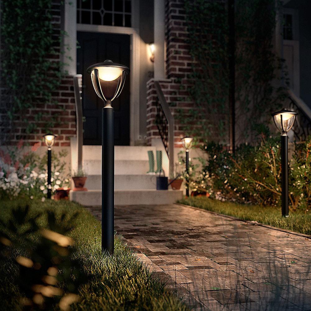 Philips myGarden Robin LED-Sockel-/Wegeleuchte schwarz 85,5 cm