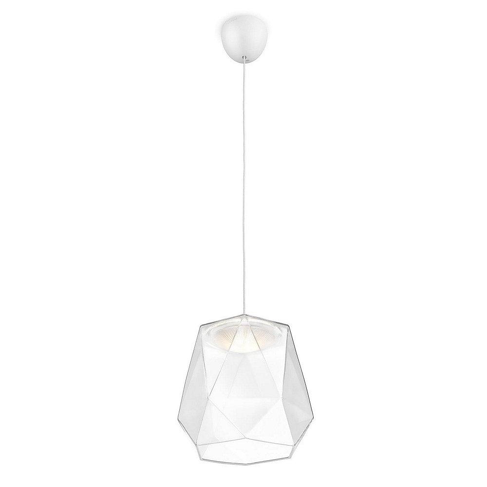 Philips myLiving Italo LED-Pendelleuchte transparent