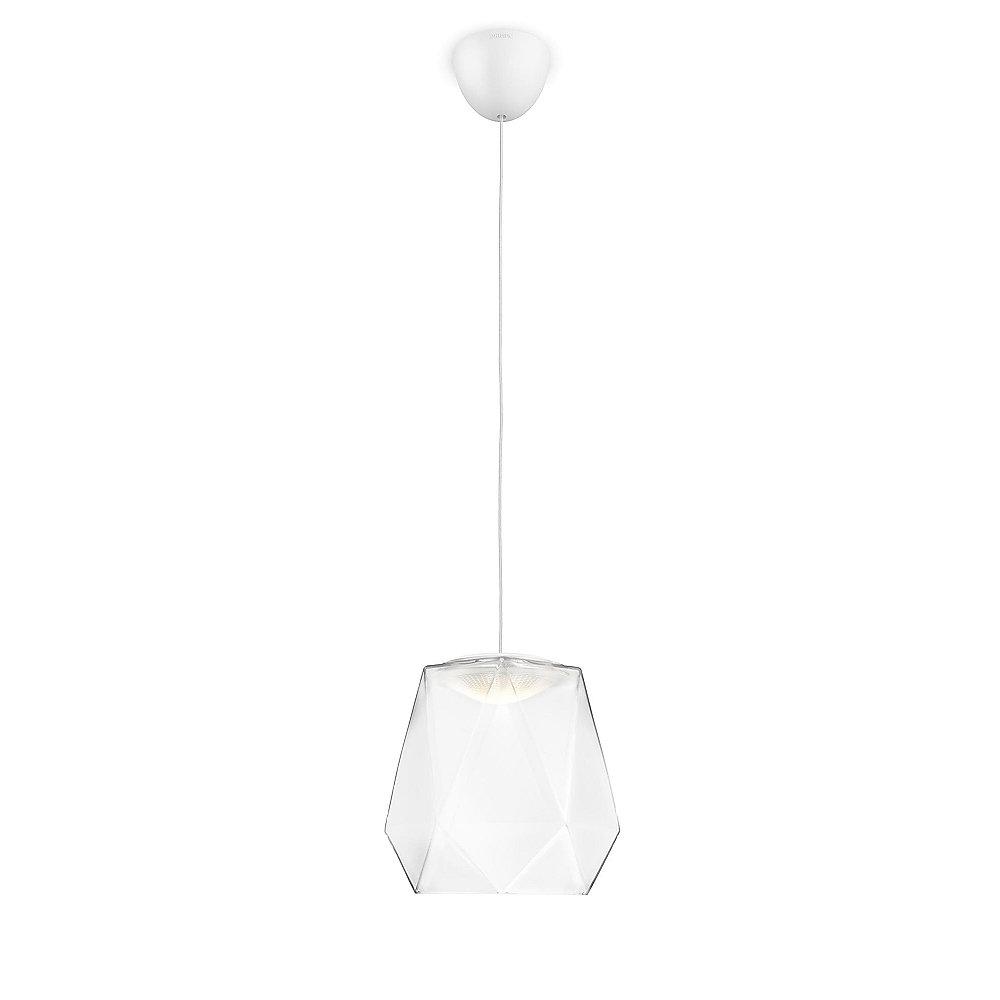 Philips myLiving Italo LED-Pendelleuchte transparent