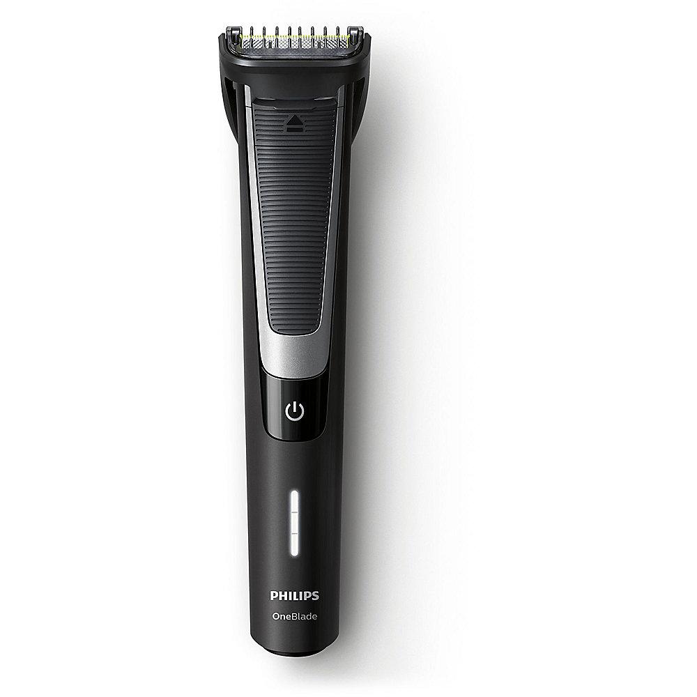 Philips QP6510/20 OneBlade Pro Bartschneider silber/schwarz