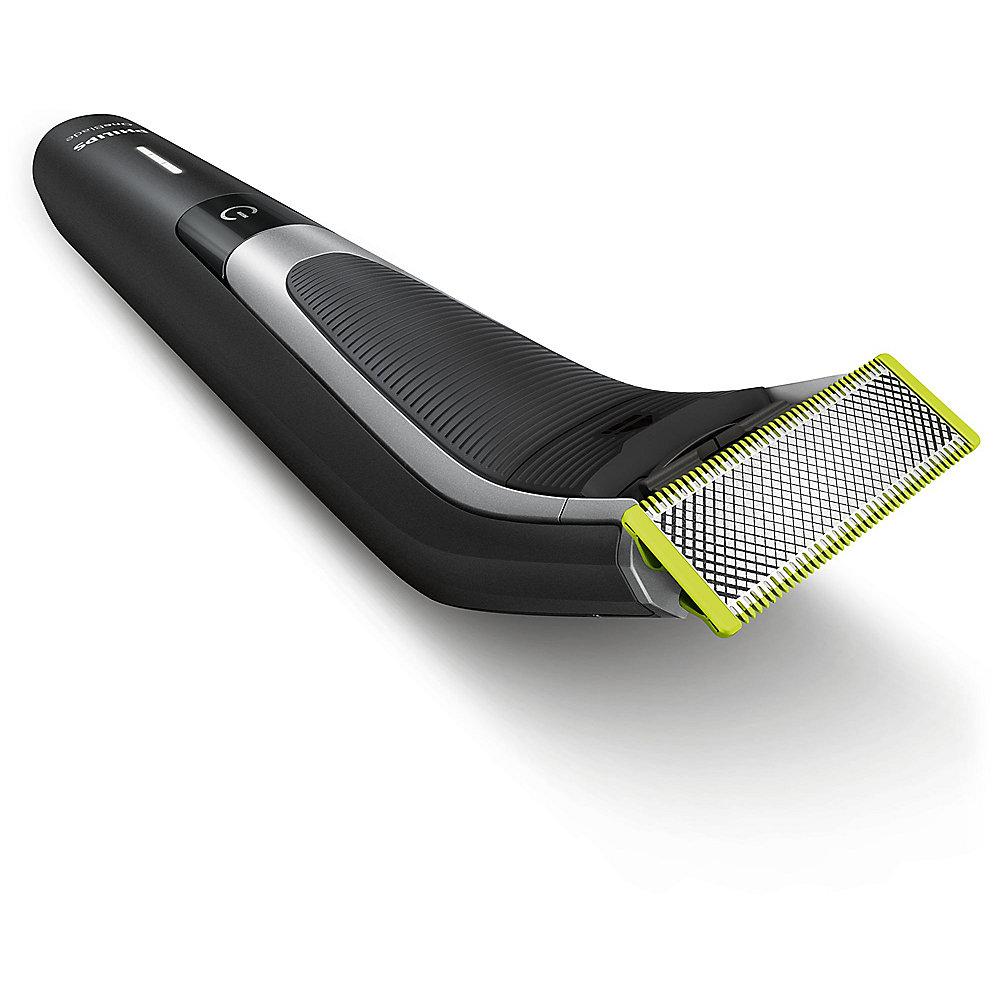 Philips QP6510/20 OneBlade Pro Bartschneider silber/schwarz