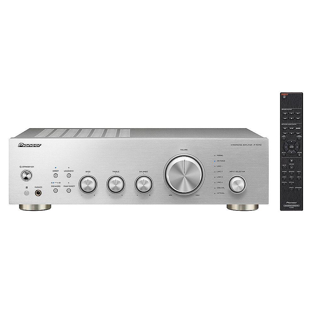 Pioneer A-40AE-S Stereo-Vollverstärker Direct Energy-Technologie Silber, Pioneer, A-40AE-S, Stereo-Vollverstärker, Direct, Energy-Technologie, Silber