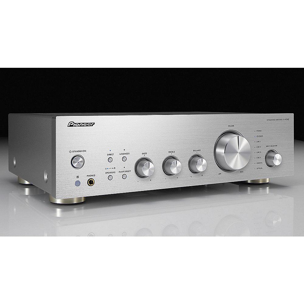 Pioneer A-40AE-S Stereo-Vollverstärker Direct Energy-Technologie Silber, Pioneer, A-40AE-S, Stereo-Vollverstärker, Direct, Energy-Technologie, Silber