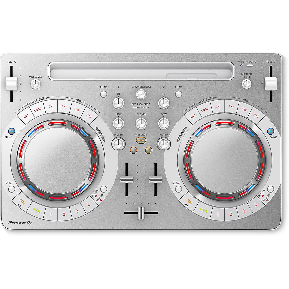 Pioneer DJ DDJ-WEGO4-W DJ Controller Rekordbox DJ, weiß