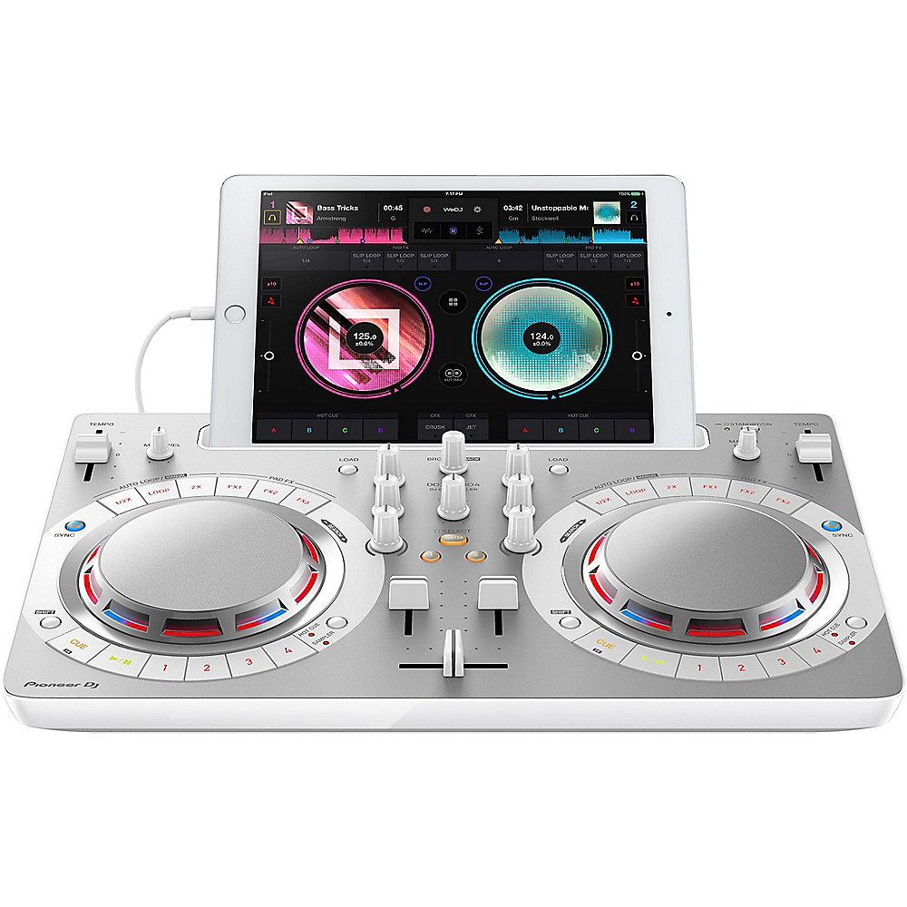 Pioneer DJ DDJ-WEGO4-W DJ Controller Rekordbox DJ, weiß, Pioneer, DJ, DDJ-WEGO4-W, DJ, Controller, Rekordbox, DJ, weiß