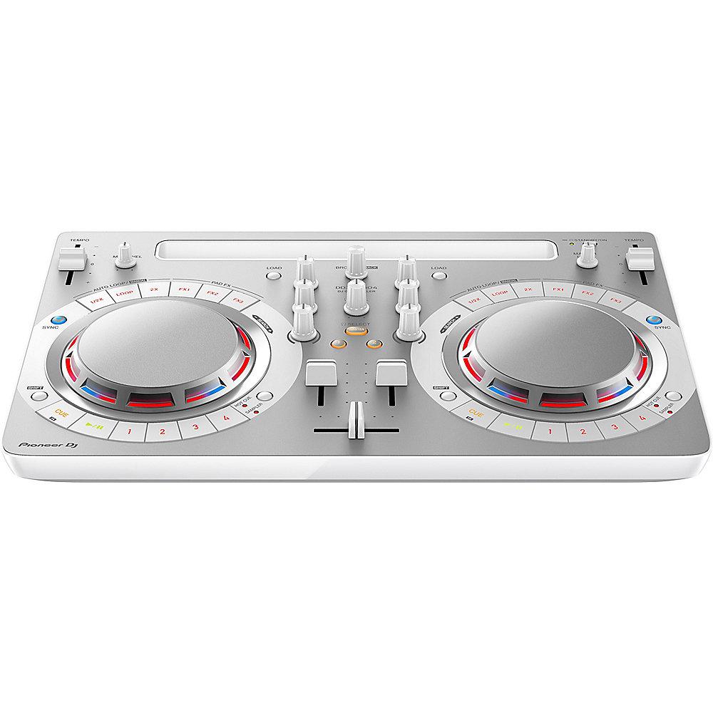 Pioneer DJ DDJ-WEGO4-W DJ Controller Rekordbox DJ, weiß, Pioneer, DJ, DDJ-WEGO4-W, DJ, Controller, Rekordbox, DJ, weiß