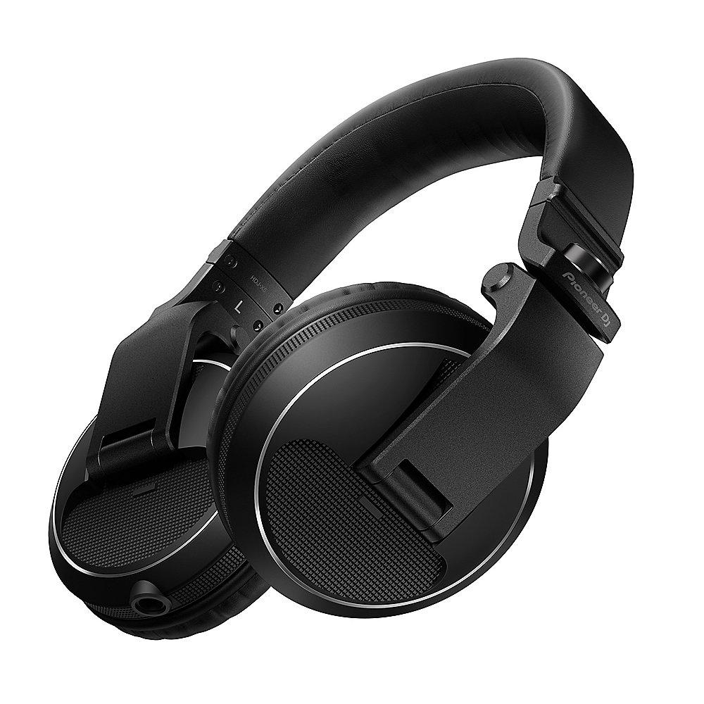 Pioneer DJ HDJ-X5-K geschlossener DJ-Kopfhörer, schwarz