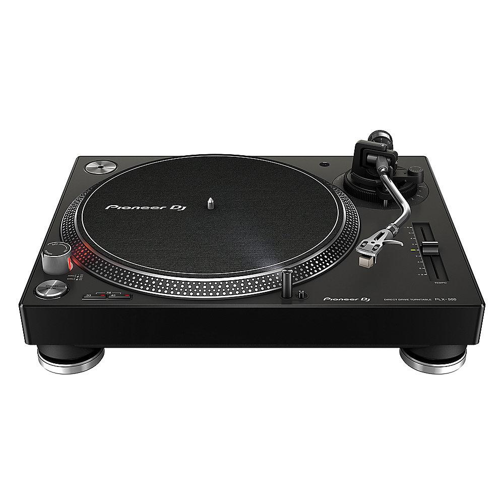 Pioneer DJ PLX-500-K Plattenspieler mit Direktantrieb schwarz, Pioneer, DJ, PLX-500-K, Plattenspieler, Direktantrieb, schwarz