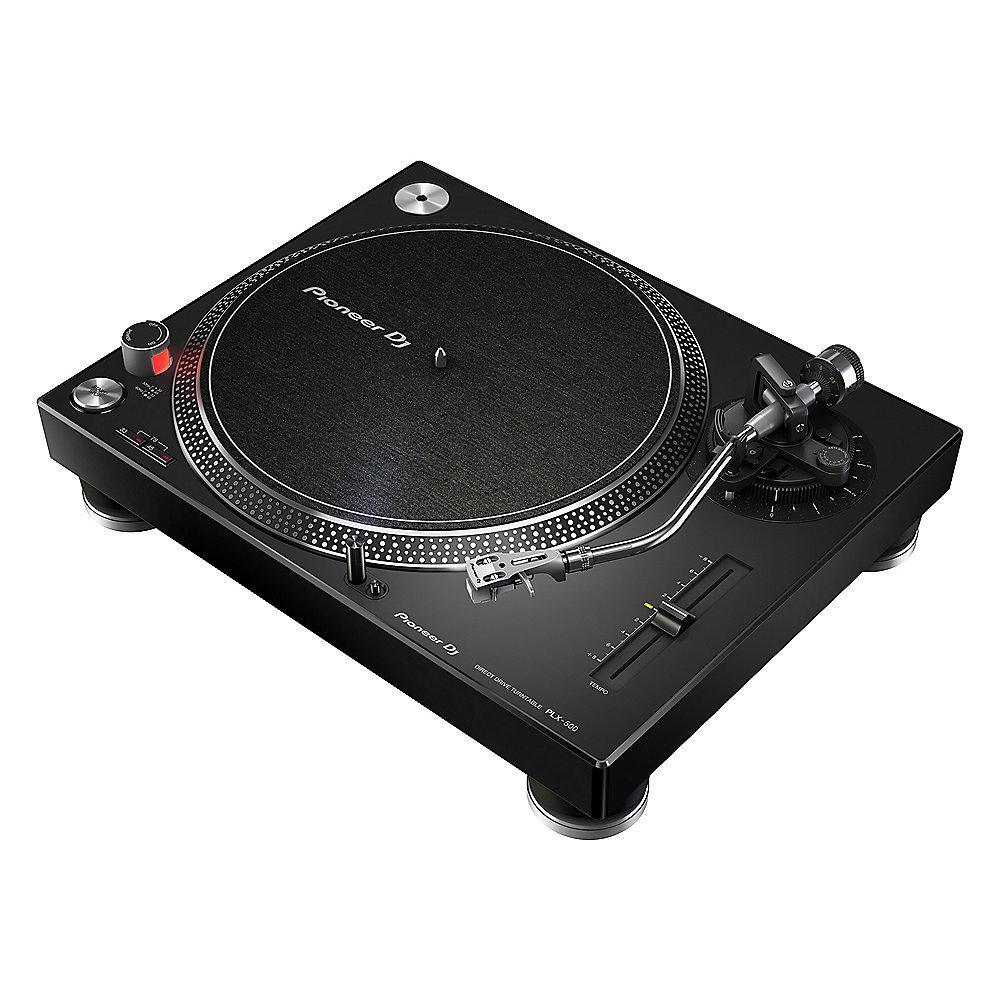 Pioneer DJ PLX-500-K Plattenspieler mit Direktantrieb schwarz