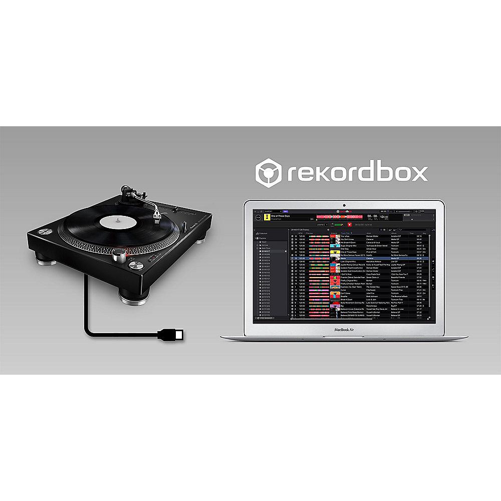 Pioneer DJ PLX-500-K Plattenspieler mit Direktantrieb schwarz