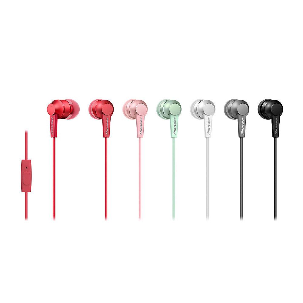 Pioneer SE-C3T-W In-Ear Kopfhörer Aluminium Designe ultra leicht weiß