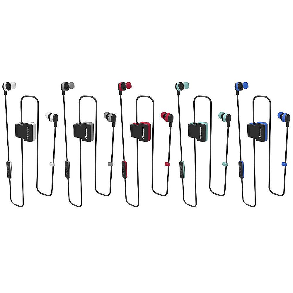 Pioneer SE-CL5BT The Clip In-Ear-Bluetoth-Kopfhörer mit Mikrofon rot, Pioneer, SE-CL5BT, The, Clip, In-Ear-Bluetoth-Kopfhörer, Mikrofon, rot