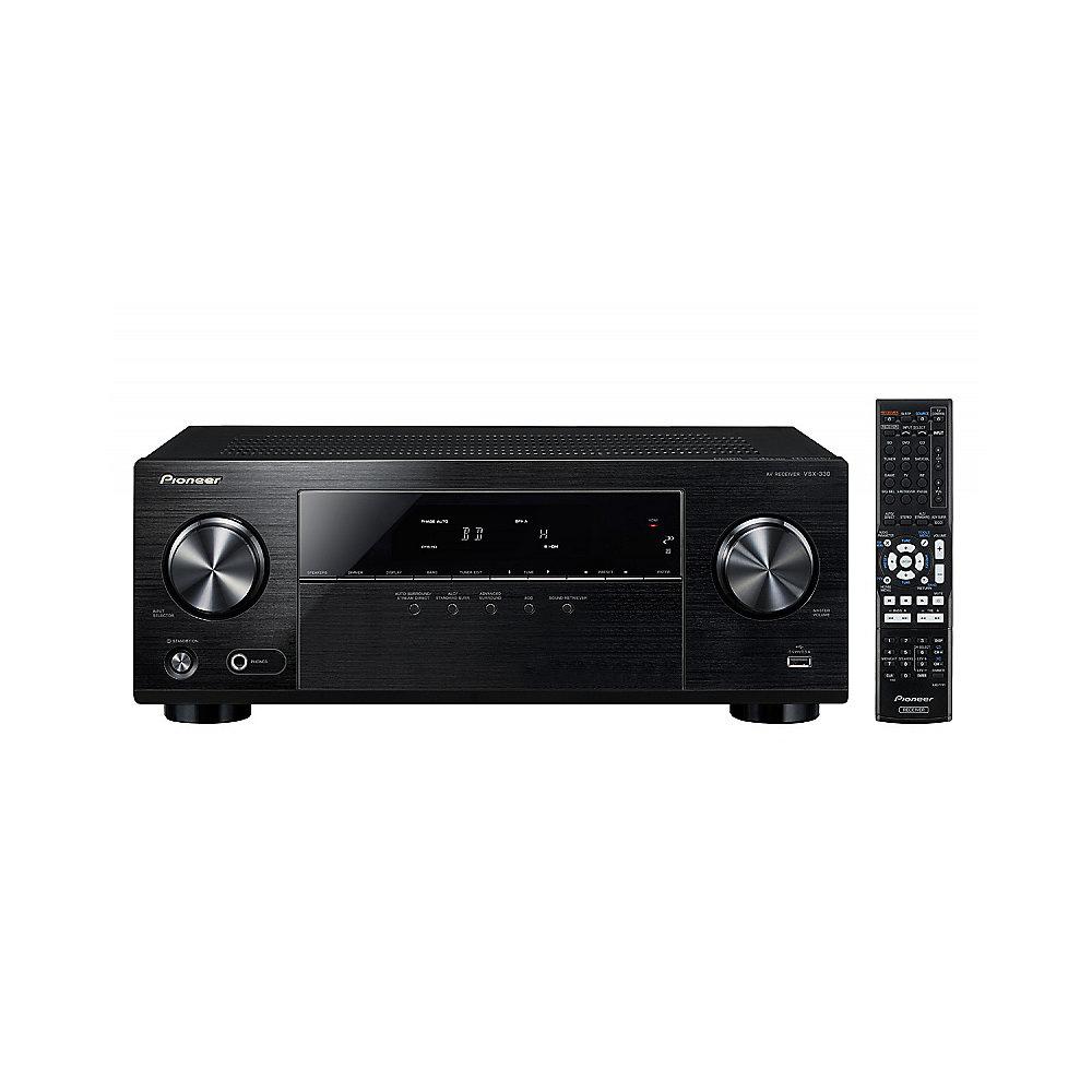 Pioneer VSX-330-K  5.1 Receiver 4K USB schwarz, Pioneer, VSX-330-K, 5.1, Receiver, 4K, USB, schwarz