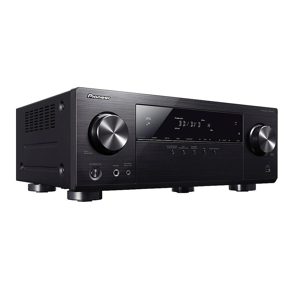 Pioneer VSX-531-B 5.1 Receiver 4K Upscaler Bluetooth USB schwarz