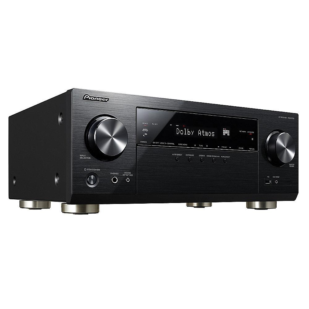 Pioneer VSX-933 7.2 AV Receiver 4K AirPlay WiFi BT Dolby Atmos HDR Multiroom sw, Pioneer, VSX-933, 7.2, AV, Receiver, 4K, AirPlay, WiFi, BT, Dolby, Atmos, HDR, Multiroom, sw