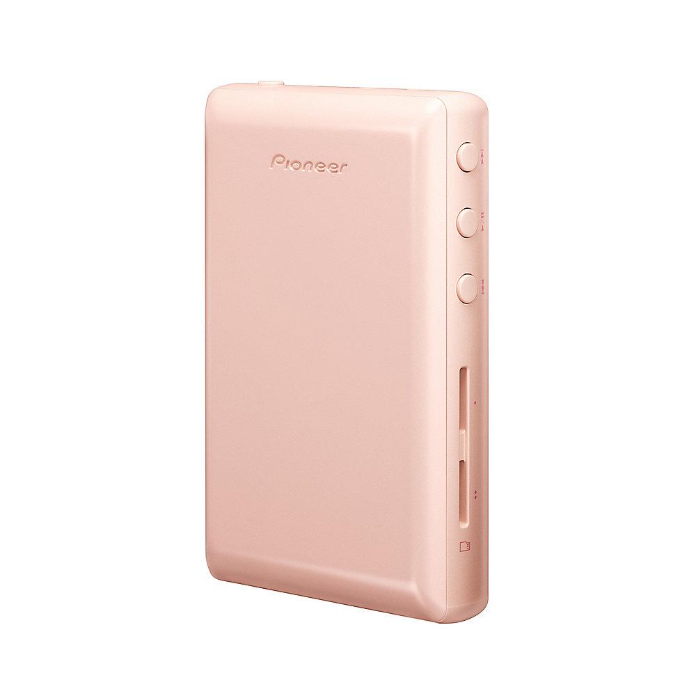 Pioneer XDP-02U-P portabler Compact High-Res Audio Player, Pearl Pink