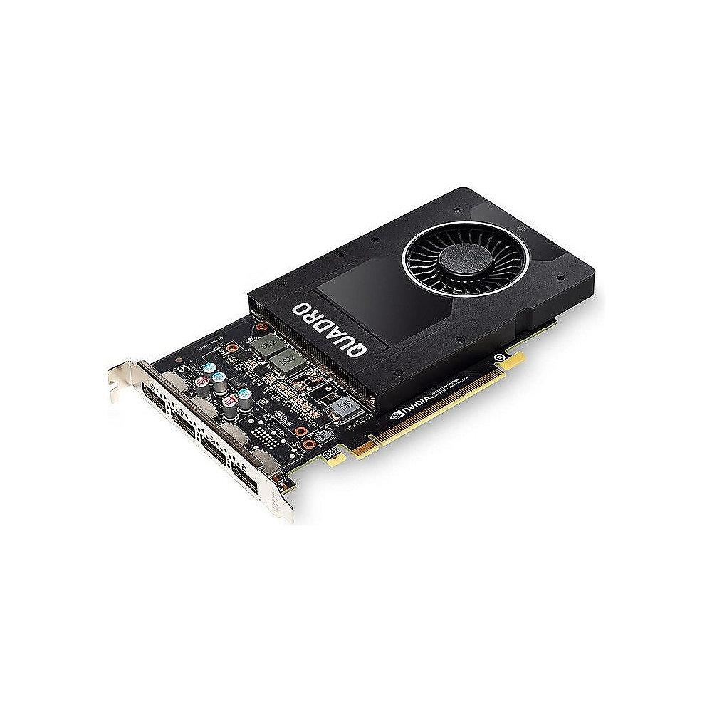 PNY NVIDIA Quadro P2000 5GB PCIe 3.0 Workstation Grafikkarte 4x DP, PNY, NVIDIA, Quadro, P2000, 5GB, PCIe, 3.0, Workstation, Grafikkarte, 4x, DP