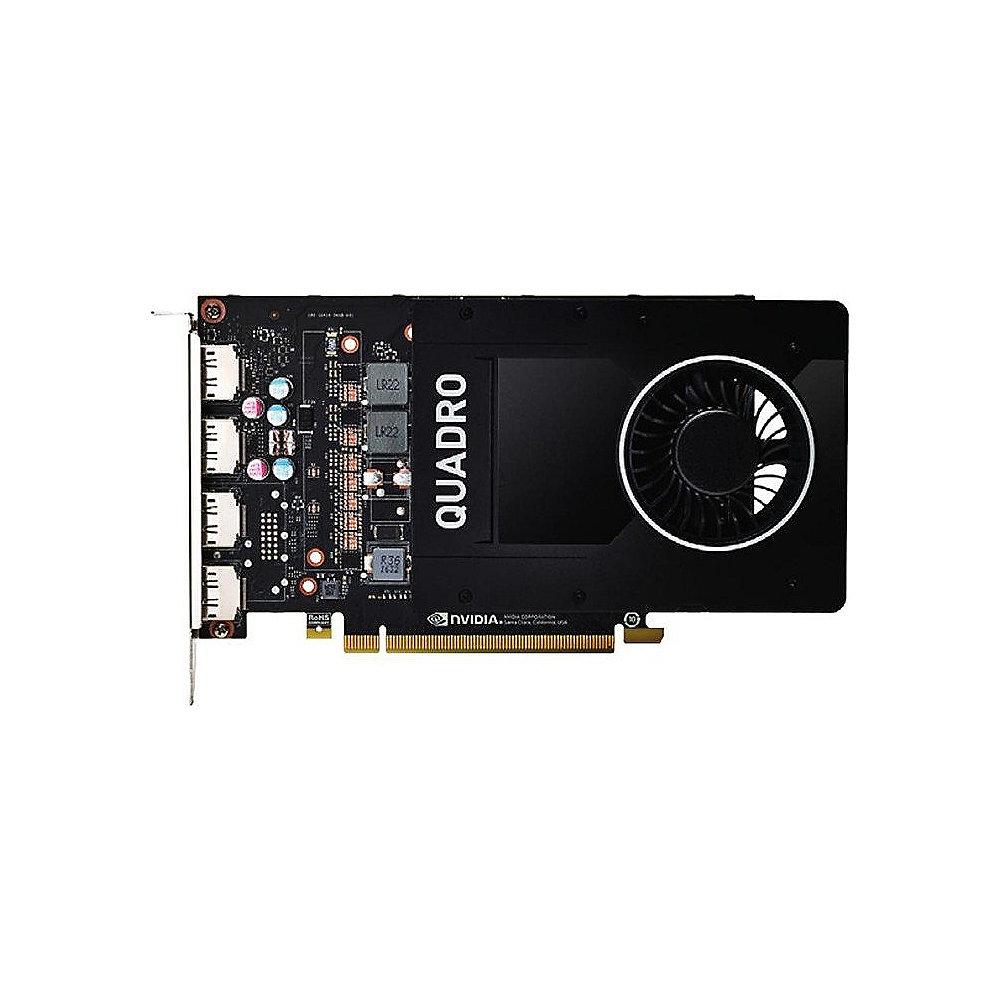 PNY NVIDIA Quadro P2000 5GB PCIe 3.0 Workstation Grafikkarte 4x DP, PNY, NVIDIA, Quadro, P2000, 5GB, PCIe, 3.0, Workstation, Grafikkarte, 4x, DP