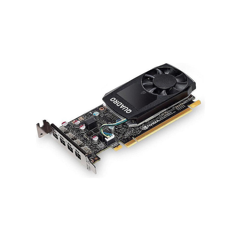 PNY NVIDIA Quadro P600 2GB PCIe 3.0 Workstation Grafikkarte 4x Mini-DP/DP, PNY, NVIDIA, Quadro, P600, 2GB, PCIe, 3.0, Workstation, Grafikkarte, 4x, Mini-DP/DP