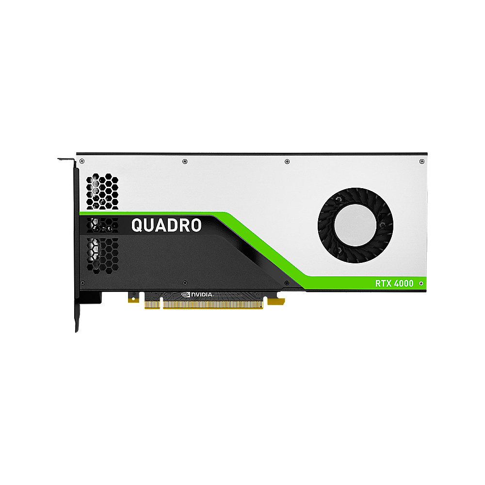 PNY NVIDIA Quadro RTX 4000 8GB GDDR6 Workstation Grafikkarte 3x DP/USB-C