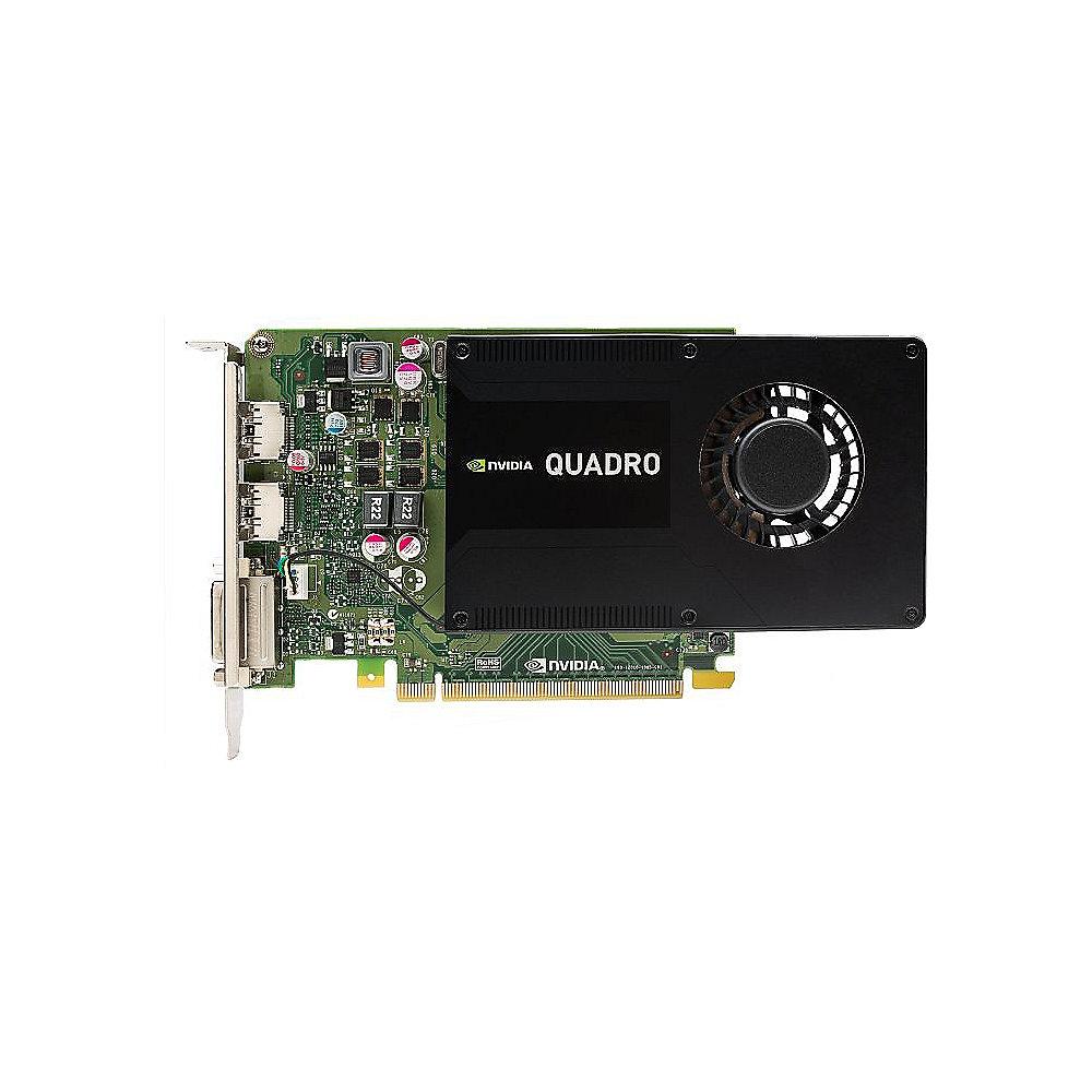 PNY Quadro K2200 4GB GDDR5 PCIe 2xDP/DVI - Retail Single-Slot Profile