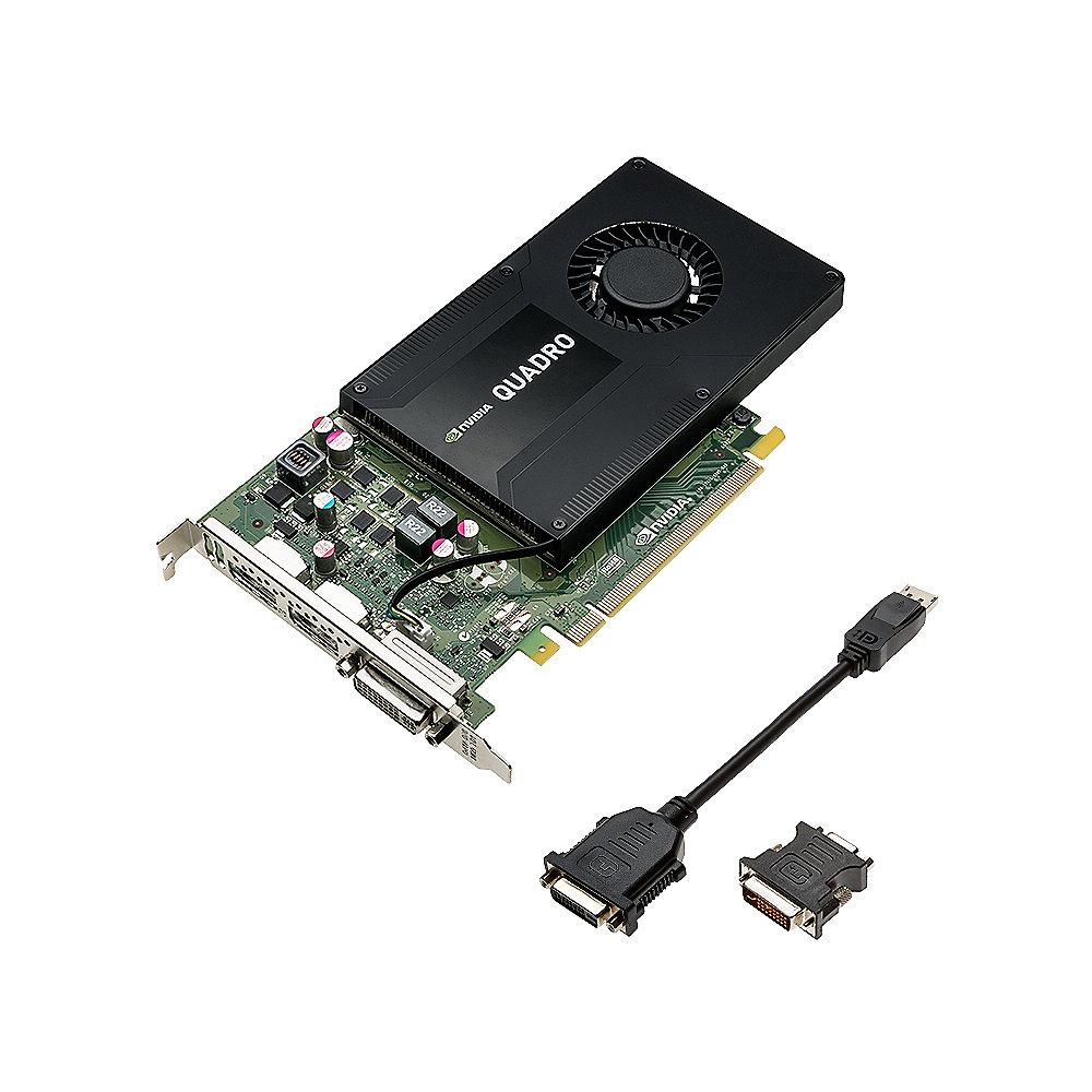 PNY Quadro K2200 4GB GDDR5 PCIe 2xDP/DVI - Retail Single-Slot Profile