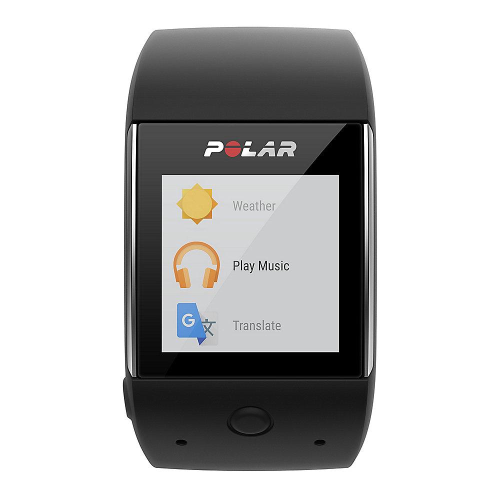 Polar M600 Fitness Smartwatch mit GPS Schwarz, Polar, M600, Fitness, Smartwatch, GPS, Schwarz