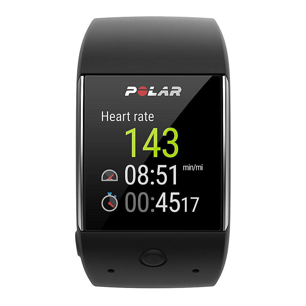 Polar M600 Fitness Smartwatch mit GPS Schwarz, Polar, M600, Fitness, Smartwatch, GPS, Schwarz