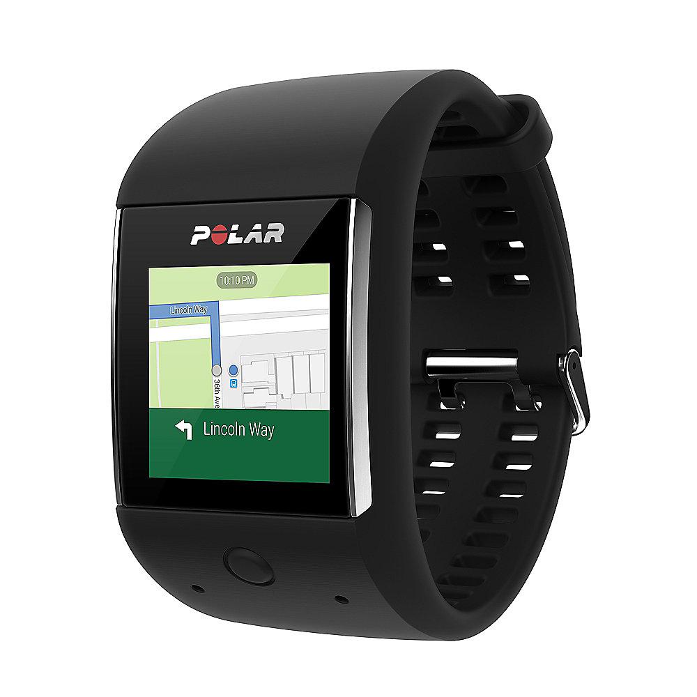 Polar M600 Fitness Smartwatch mit GPS Schwarz, Polar, M600, Fitness, Smartwatch, GPS, Schwarz