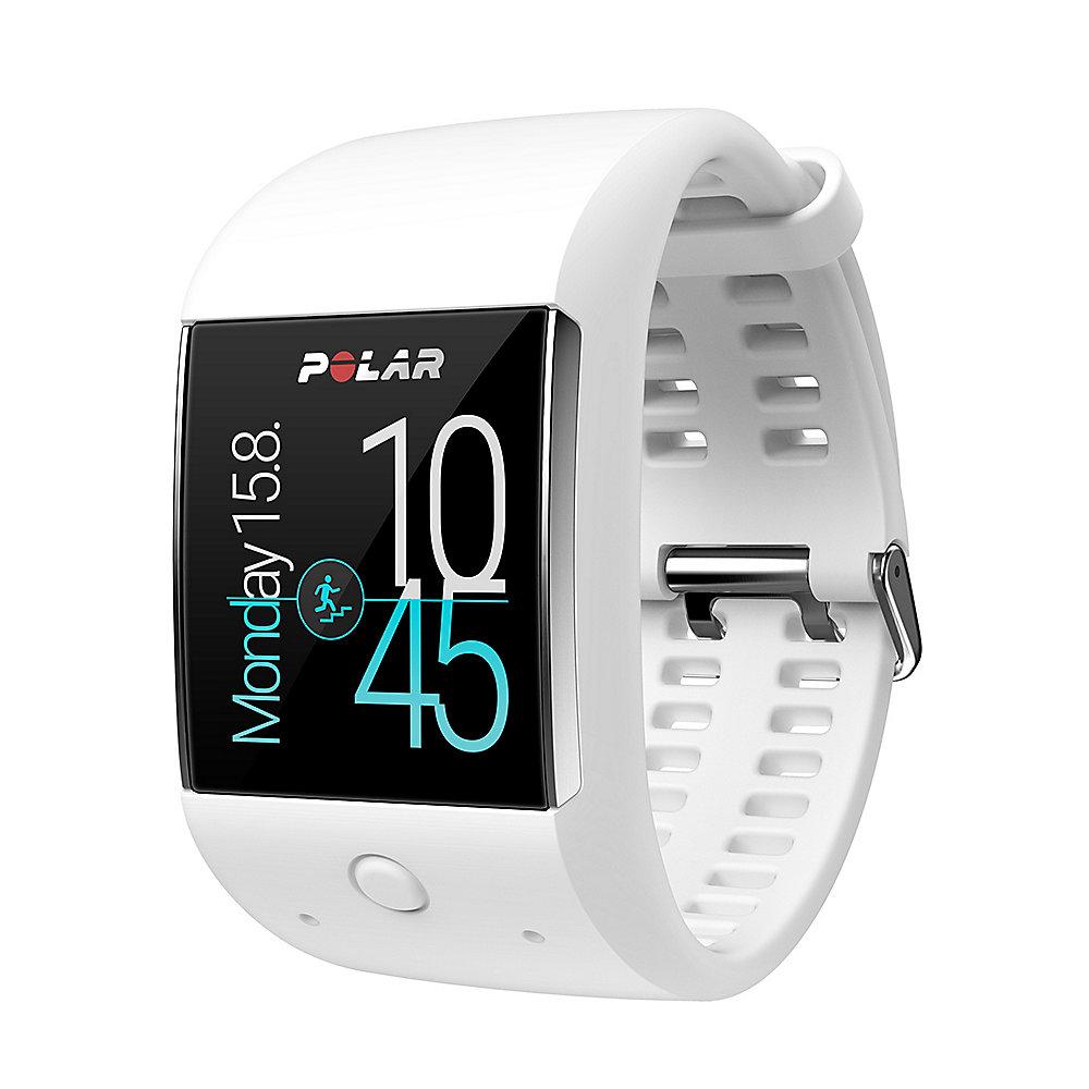 Polar M600 Fitness Smartwatch mit GPS Weiß