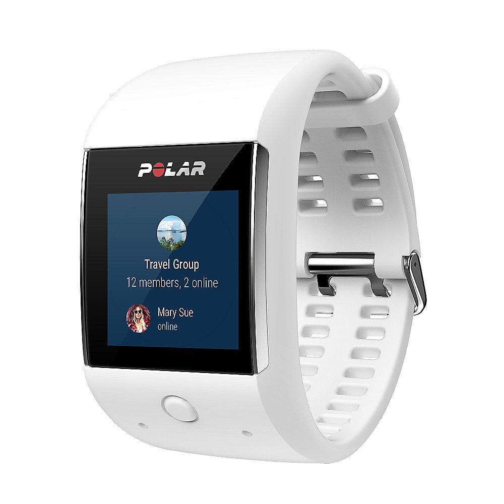 Polar M600 Fitness Smartwatch mit GPS Weiß