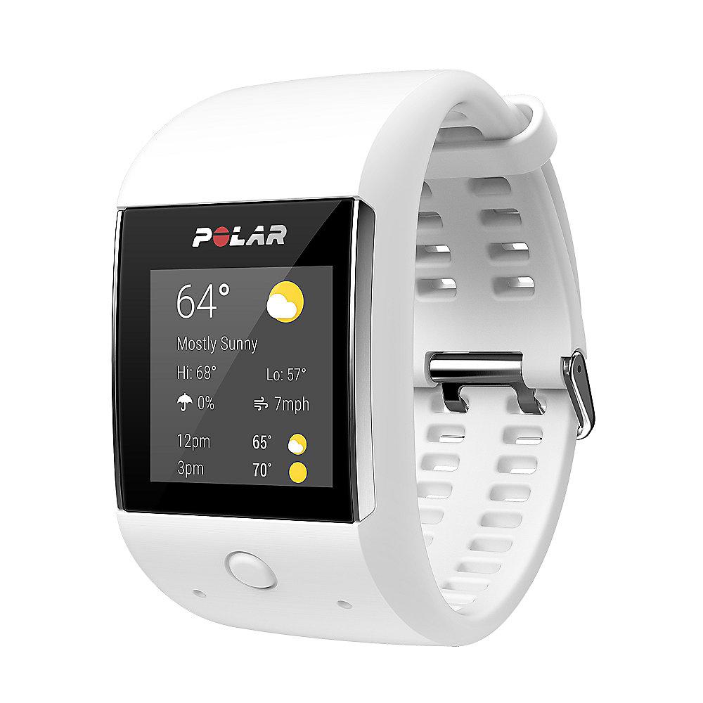 Polar M600 Fitness Smartwatch mit GPS Weiß