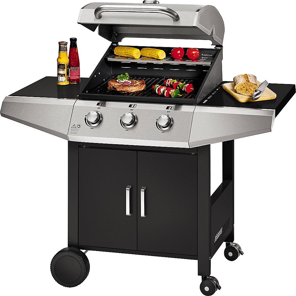 ProfiCook Gasgrill PC-GG 1057 Schwarz, ProfiCook, Gasgrill, PC-GG, 1057, Schwarz