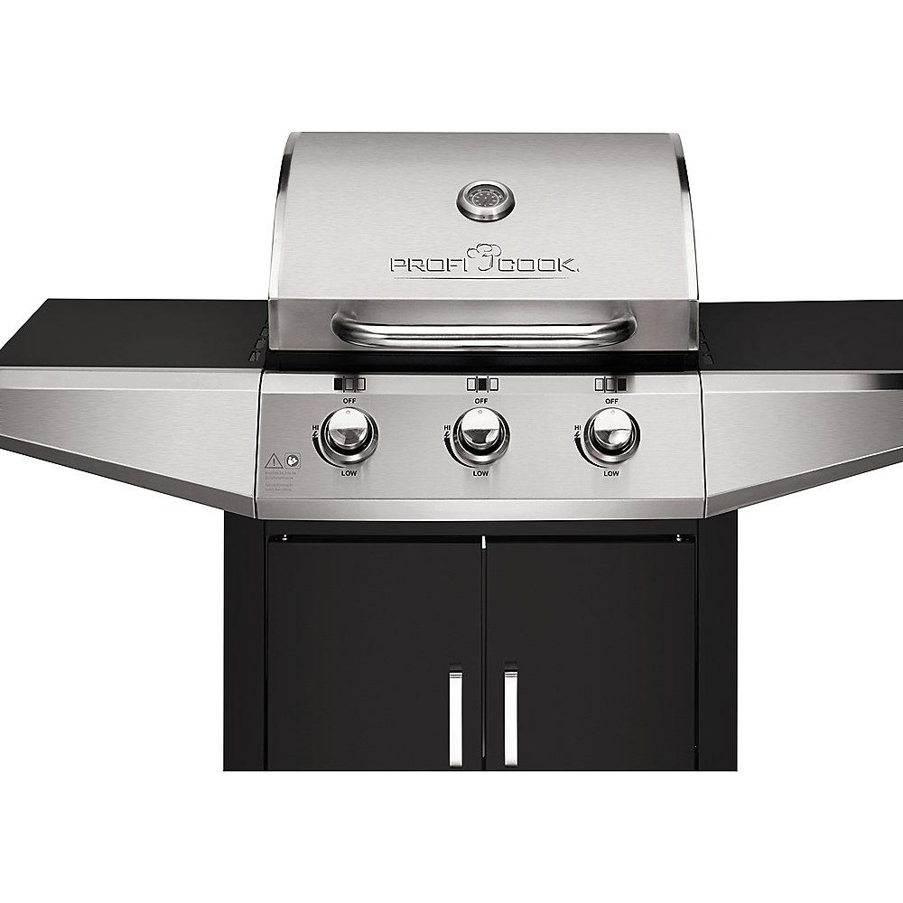 ProfiCook Gasgrill PC-GG 1057 Schwarz