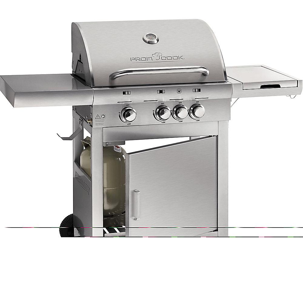 ProfiCook Gasgrill PC-GG 1058 Edelstahl