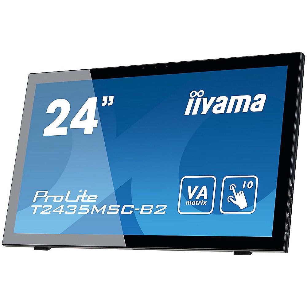 Proj. iiyama ProLite T2435MSC-B2 59.8cm (23.6") Multitouch-Monitor