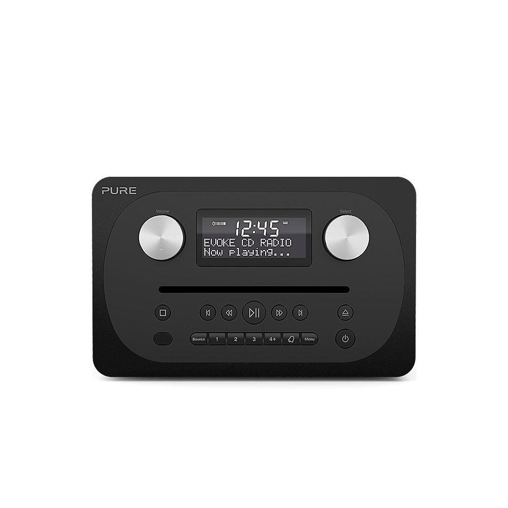 Pure Evoke C-D4, Siena schwarz DAB Radio