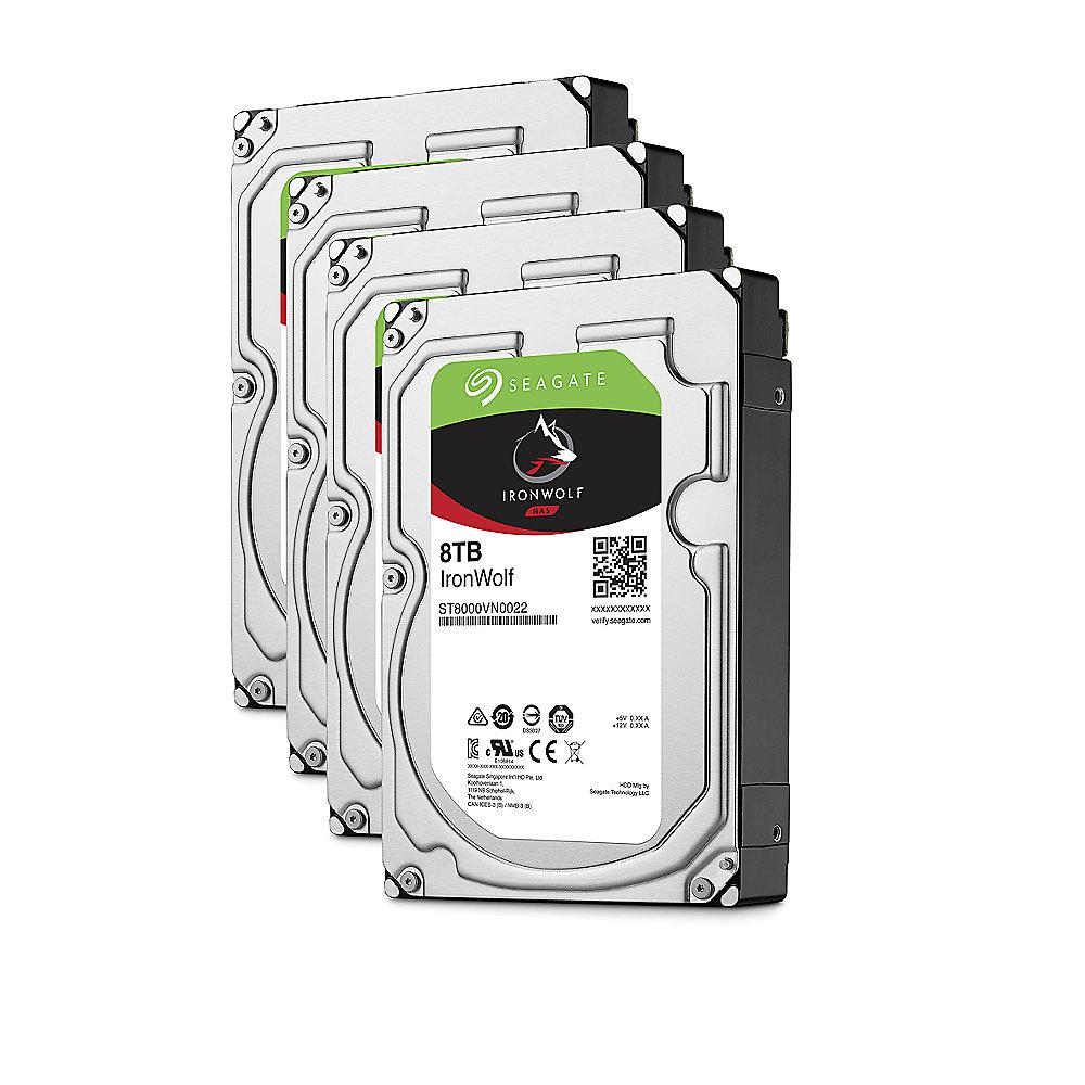 QNAP TS-451 -8G NAS System 4-Bay 32TB inkl. 4x 8TB Seagate ST8000VN0022