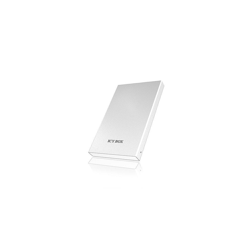 RaidSonic Icy Box IB-253U3 Externes Gehäuse USB 3.0 für 2,5" SATA (7 mm) silber