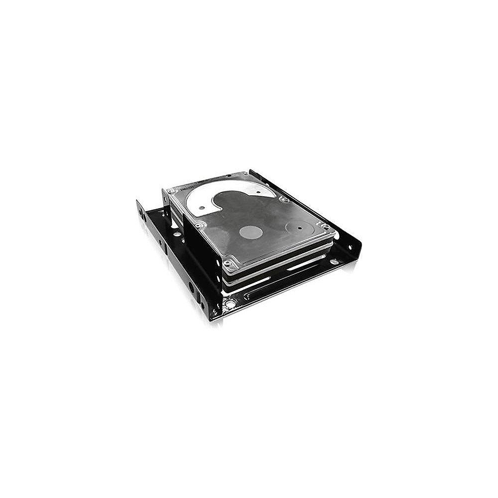 RaidSonic Icy Box IB-AC643 Einbaurahmen für 2x 2,5" HDD in einem 3,5" Einschub