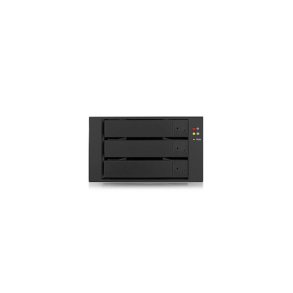 RaidSonic RAIDON iR2630-S2 Int. RAID System für 3x 3,5" SATA Festplatten schwarz