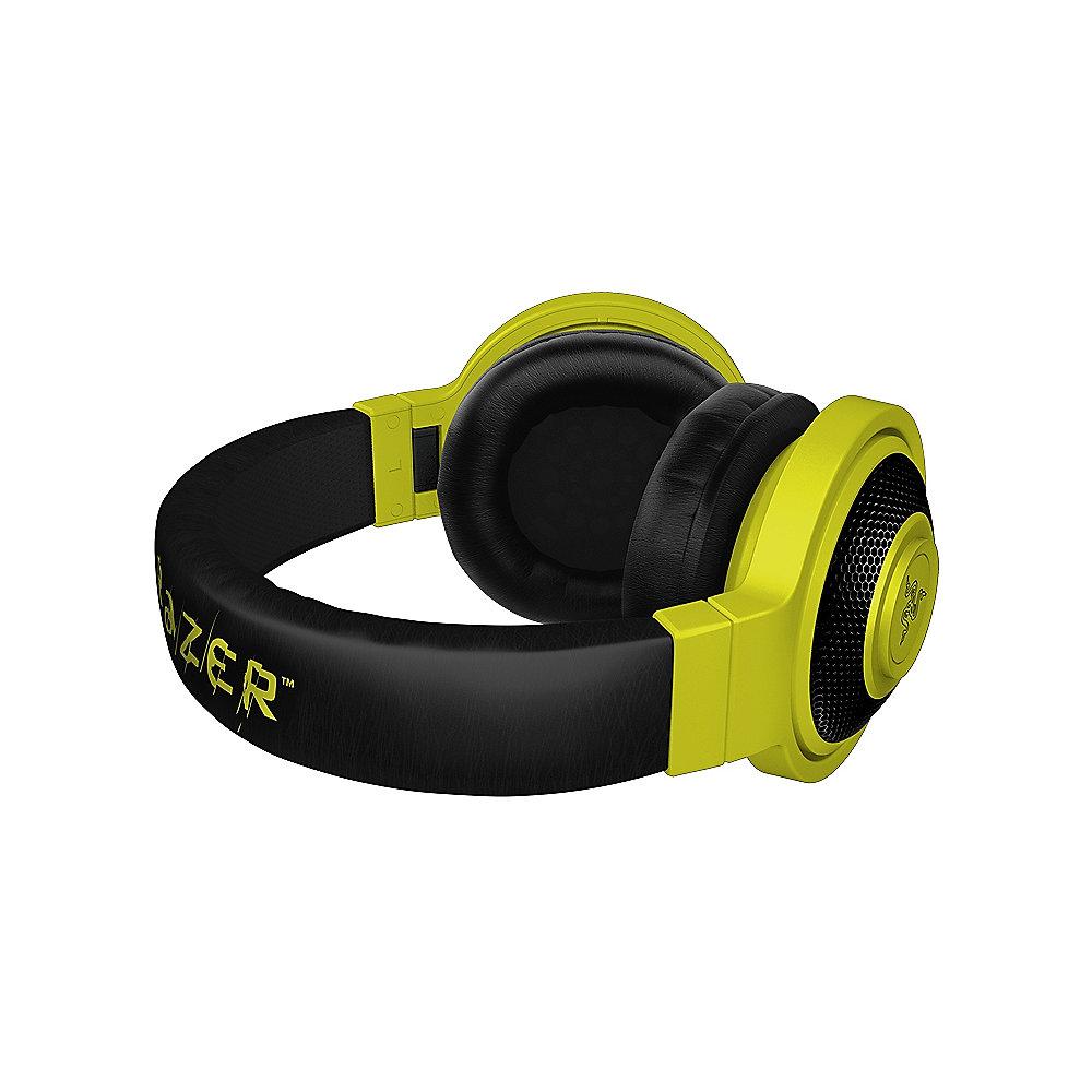 Razer Kraken Mobile Gaming Kopfhörer mit Mikrofon gelb