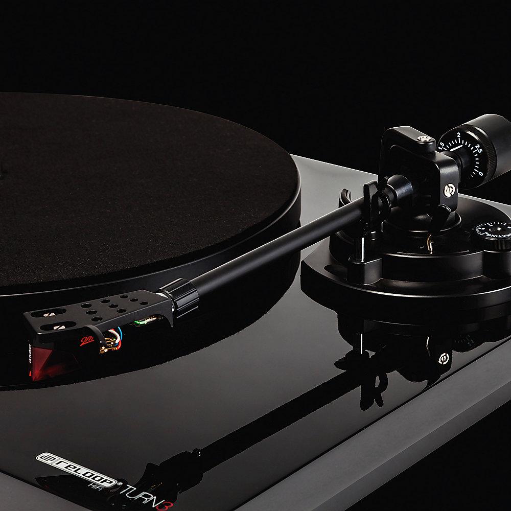 Reloop Turn3 Premium HIFI Plattenspieler mit digitalen USB Interface, schwarz