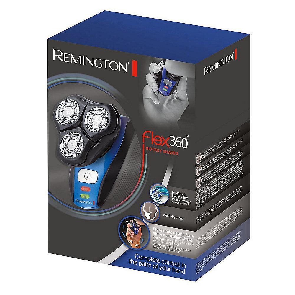 Remington XR1400 Flex 360 Rotationsrasierer schwarz/blau, Remington, XR1400, Flex, 360, Rotationsrasierer, schwarz/blau