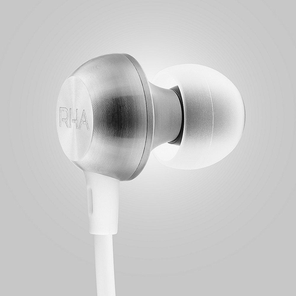 RHA MA650 Wireless Bluetooth In-Ear-Kopfhörer weiß aptx, RHA, MA650, Wireless, Bluetooth, In-Ear-Kopfhörer, weiß, aptx